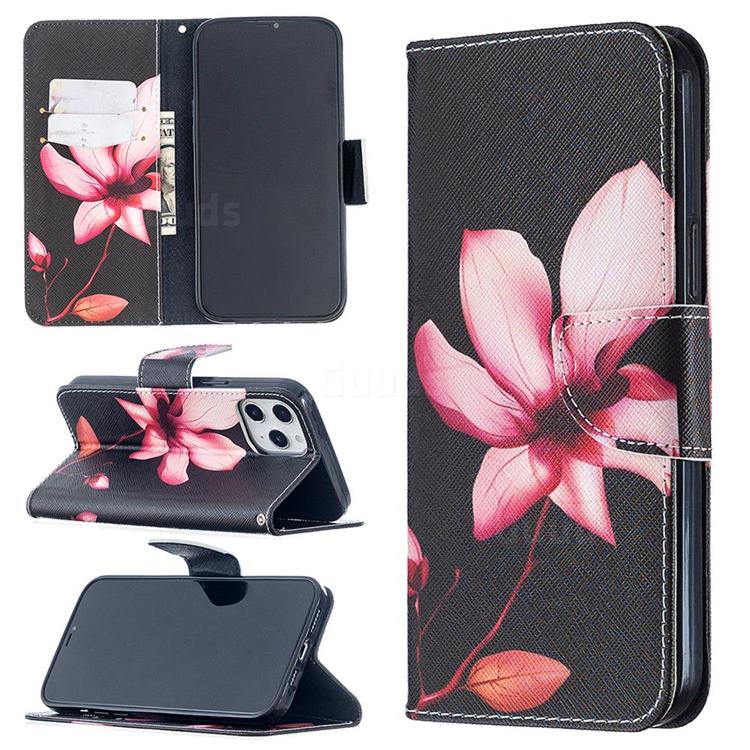Lotus Flower Leather Wallet Case For Iphone 12 Pro Max 6 7 Inch Iphone 12 Pro Max 6 7 Inch Cases Guuds