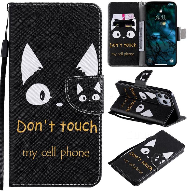 Cat Ears PU Leather Wallet Case for iPhone 12 Pro Max (6.7 inch)