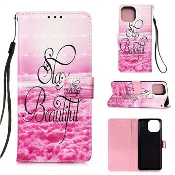 Beautiful 3D Painted Leather Wallet Case for iPhone 13 Pro Max (6.7 inch)