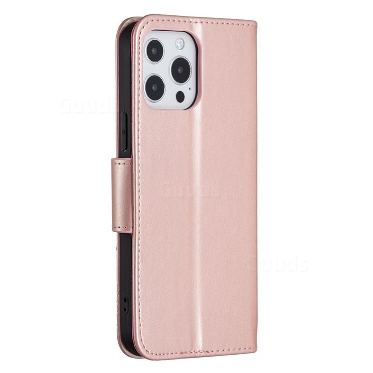 Embossing Double Butterfly Leather Wallet Case for iPhone 13 Pro Max (6 ...