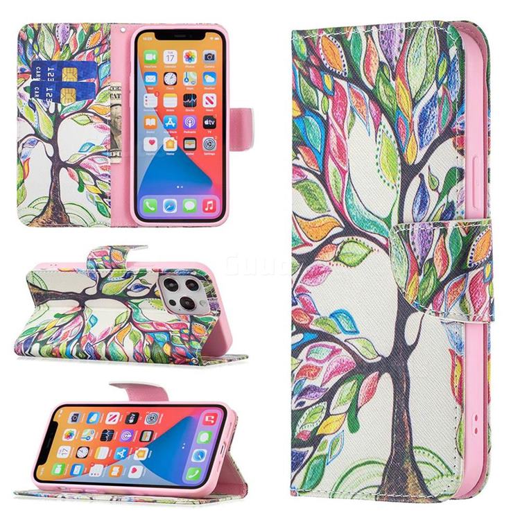 The Tree of Life Leather Wallet Case for iPhone 13 Pro Max (6.7 inch)