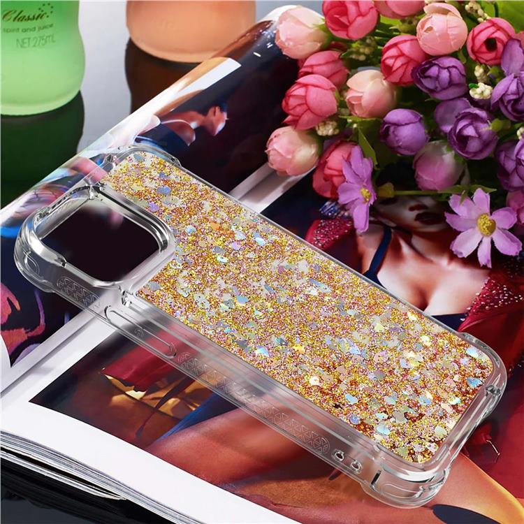 Dynamic Liquid Glitter Sand Quicksand TPU Case for iPhone 14