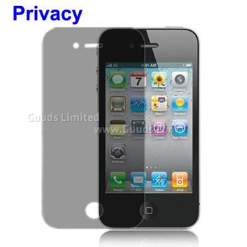 180 Degree Privacy Screen Protector Guard Film for iPhone 4 4S