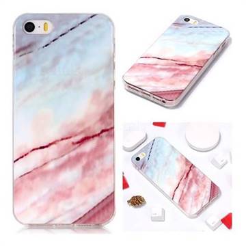 Elegant Soft TPU Marble Pattern Phone Case for iPhone SE 5s 5