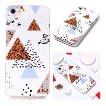 Hill Soft TPU Marble Pattern Phone Case for iPhone SE 5s 5