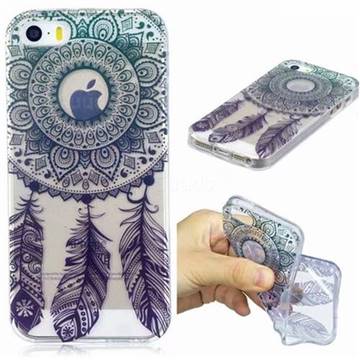 Dreamcatcher Super Clear Soft TPU Back Cover for iPhone SE 5s 5