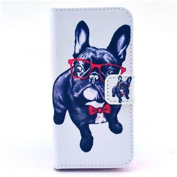 My Cute Dog Leather Wallet Case for iPhone SE 5s 5