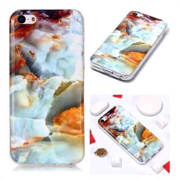 Fire Cloud Soft TPU Marble Pattern Phone Case for iPhone 5c