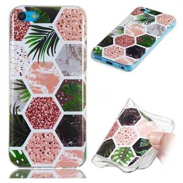 Rainforest Soft TPU Marble Pattern Phone Case for iPhone 5c