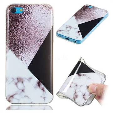 Black white Grey Soft TPU Marble Pattern Phone Case for iPhone 5c