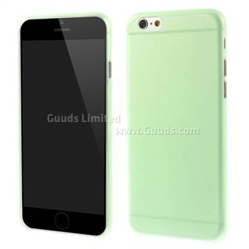 Ultrathin 0.3mm Matte Plastic Case for iPhone 6 6s (4.7 inch) - Green