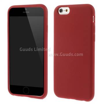 Soft Silicone Case for iPhone 6 6s (4.7 inch) - Red