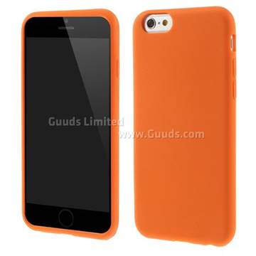 Soft Silicone Case for iPhone 6 6s (4.7 inch) - Orange