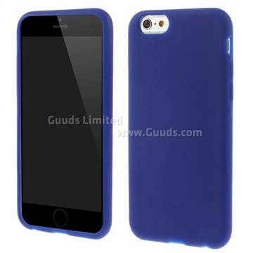 Soft Silicone Case for iPhone 6 6s (4.7 inch) - Dark Blue
