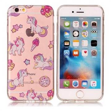Unicorn Super Clear Soft TPU Back Cover for iPhone 6s 6 6G(4.7 inch)