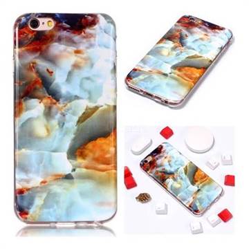Fire Cloud Soft TPU Marble Pattern Phone Case for iPhone 6s 6 6G(4.7 inch)