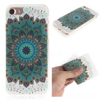 Peacock Mandala IMD Soft TPU Cell Phone Back Cover for iPhone 6s 6 6G(4.7 inch)