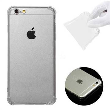 Anti-fall Clear Soft Back Cover for iPhone 6s 6 6G(4.7 inch) - Transparent
