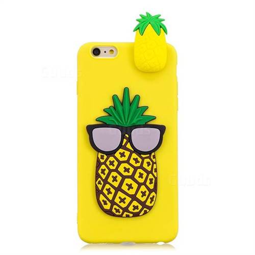 Big Pineapple Soft 3D Climbing Doll Soft Case for iPhone 6s 6 6G 4.7 inch