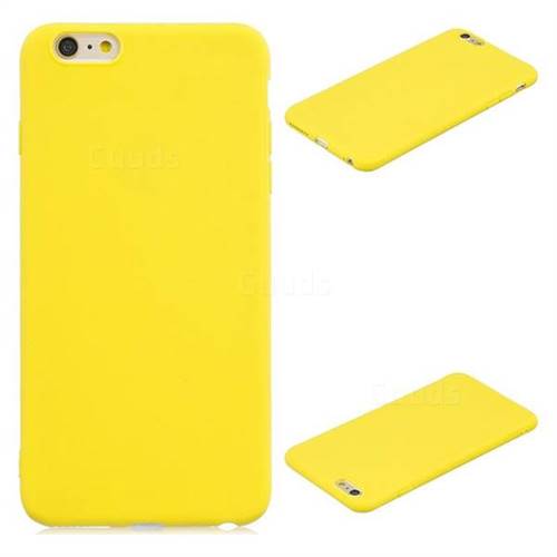 Adviseren verwarring Faial Candy Soft Silicone Protective Phone Case for iPhone 6s 6 6G(4.7 inch) -  Yellow - TPU Case - Guuds