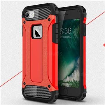 King Kong Armor Premium Shockproof Dual Layer Rugged Hard Cover for iPhone 6s 6 6G(4.7 inch) - Big Red