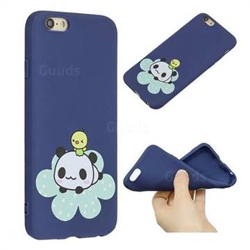 Panda and Chick Anti-fall Frosted Relief Soft TPU Back Cover for iPhone 6s 6 6G(4.7 inch)