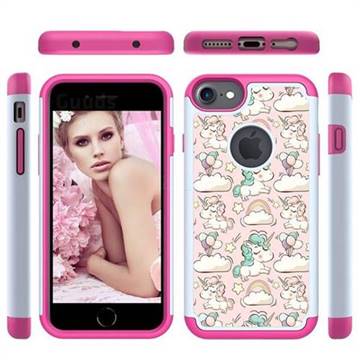 Pink Pony Shock Absorbing Hybrid Defender Rugged Phone Case Cover for iPhone 6s 6 6G(4.7 inch)