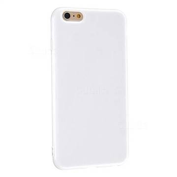 2mm Candy Soft Silicone Phone Case Cover for iPhone 6s 6 6G(4.7 inch) - White