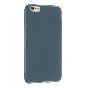 2mm Candy Soft Silicone Phone Case Cover for iPhone 6s 6 6G(4.7 inch) - Light Grey