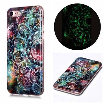 Datura Flowers Noctilucent Soft TPU Back Cover for iPhone 6s 6 6G(4.7 inch)