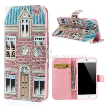European Architecture Leather Cover for iPhone 6 (4.7 inch)