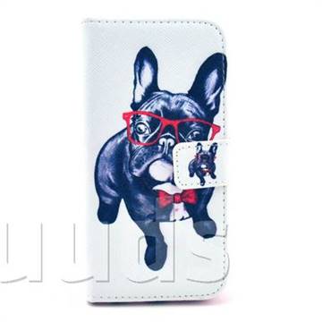 My Cute Dog Leather Wallet Case for iPhone 6 (4.7 inch)