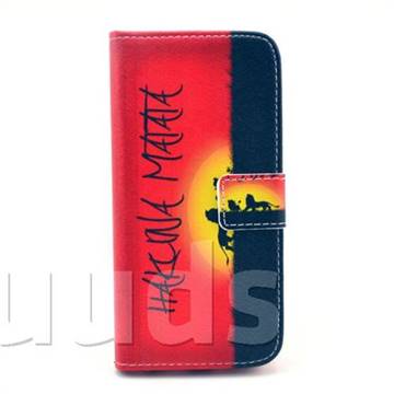 Hakuna Matata Leather Wallet Case for iPhone 6 (4.7 inch)