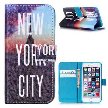 New York City Leather Wallet Case for iPhone 6 (4.7 inch)