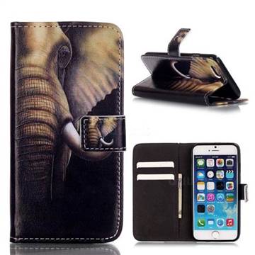 Elephant Ears Leather Wallet Case for iPhone 6 6s (4.7 inch)