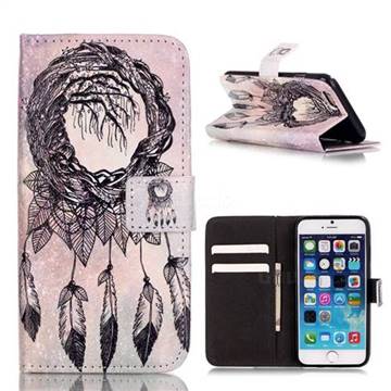 Campanula Trees Leather Wallet Case for iPhone 6 6s (4.7 inch)