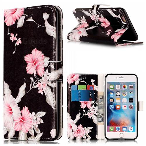 Azalea Flower PU Leather Wallet Case for iPhone 6s 6 (4.7 inch)