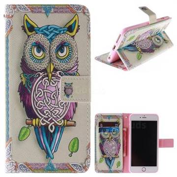 Weave Owl PU Leather Wallet Case for iPhone 6s 6 6G(4.7 inch)