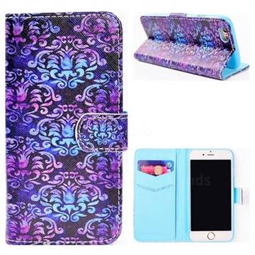 Royal Mandala Flower Stand Leather Wallet Case for iPhone 6s 6 6G(4.7 inch)