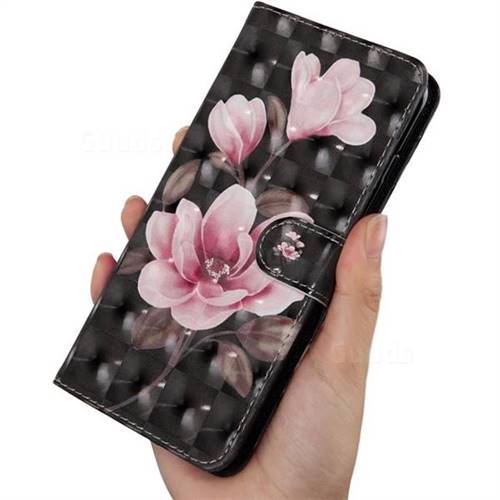 Leather Flower Painted Wallet