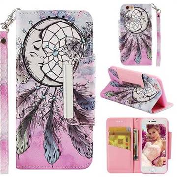 Angel Monternet Big Metal Buckle PU Leather Wallet Phone Case for iPhone 6s 6 6G(4.7 inch)