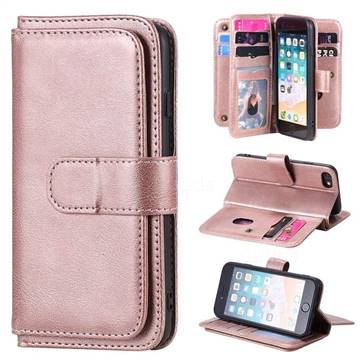 Multi-function Ten Card Slots and Photo Frame PU Leather Wallet Phone ...