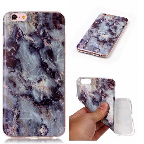 Rock Blue Soft TPU Marble Pattern Case for iPhone 6s Plus / 6 Plus (5.5 inch)