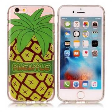 Big Pineapple Super Clear Soft TPU Back Cover for iPhone 6s Plus / 6 Plus 6P(5.5 inch)