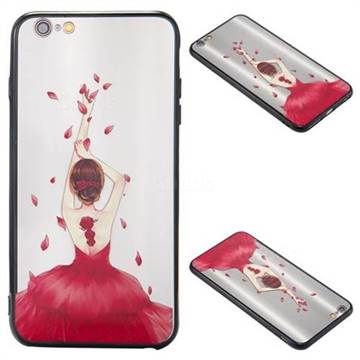 Rose Goddess Korean Brushed Mirror 2 in 1 Back Cover for iPhone 6s Plus / 6 Plus 6P(5.5 inch)