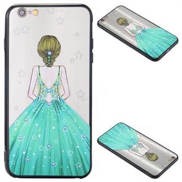 Star Goddess Korean Brushed Mirror 2 in 1 Back Cover for iPhone 6s Plus / 6 Plus 6P(5.5 inch)