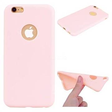 Candy Soft TPU Back Cover for iPhone 6s Plus / 6 Plus 6P(5.5 inch) - Pink