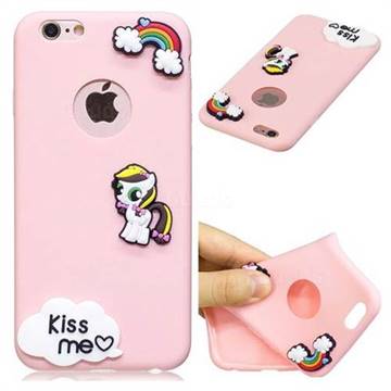 Kiss me Pony Soft 3D Silicone Case for iPhone 6s Plus / 6 Plus 6P(5.5 inch)