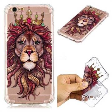 Lion King Anti-fall Clear Varnish Soft TPU Back Cover for iPhone 6s Plus / 6 Plus 6P(5.5 inch)