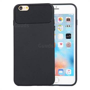 Carapace Soft Back Phone Cover for iPhone 6s Plus / 6 Plus 6P(5.5 inch) - Black